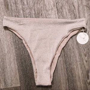 ✨NWT✨ Wave Babe Shimmer High Waist Bikini Bottom